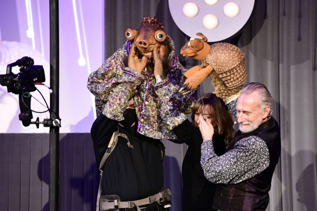Brian Henson performs onstage during