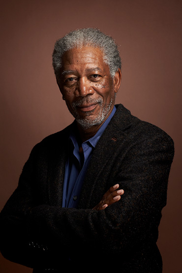 Morgan Freeman, photo by Nigel Perry